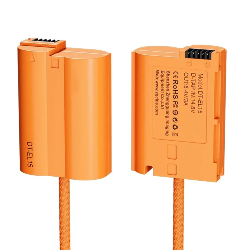 

【HASD】D-Tap к DT-EL15 Манекен аккумуляторного кабеля для камеры Nikon DT-EL15 Манекен аккумуляторного кабеля Манекен аккумуляторного кабеля