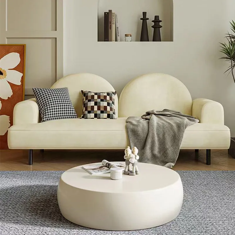 

Three Seater Living Room Sofas Shape L Beige Boneless Nordic Living Room Single Sleeper Couch Wohnzimmer Furniture Home