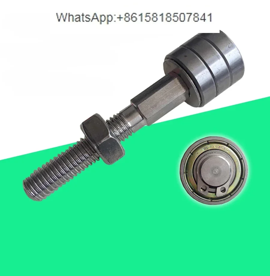 Cold storage side rail guide wheel Medium translation door anti-collision limit guide wheel M12 Screw positioning wheel M10
