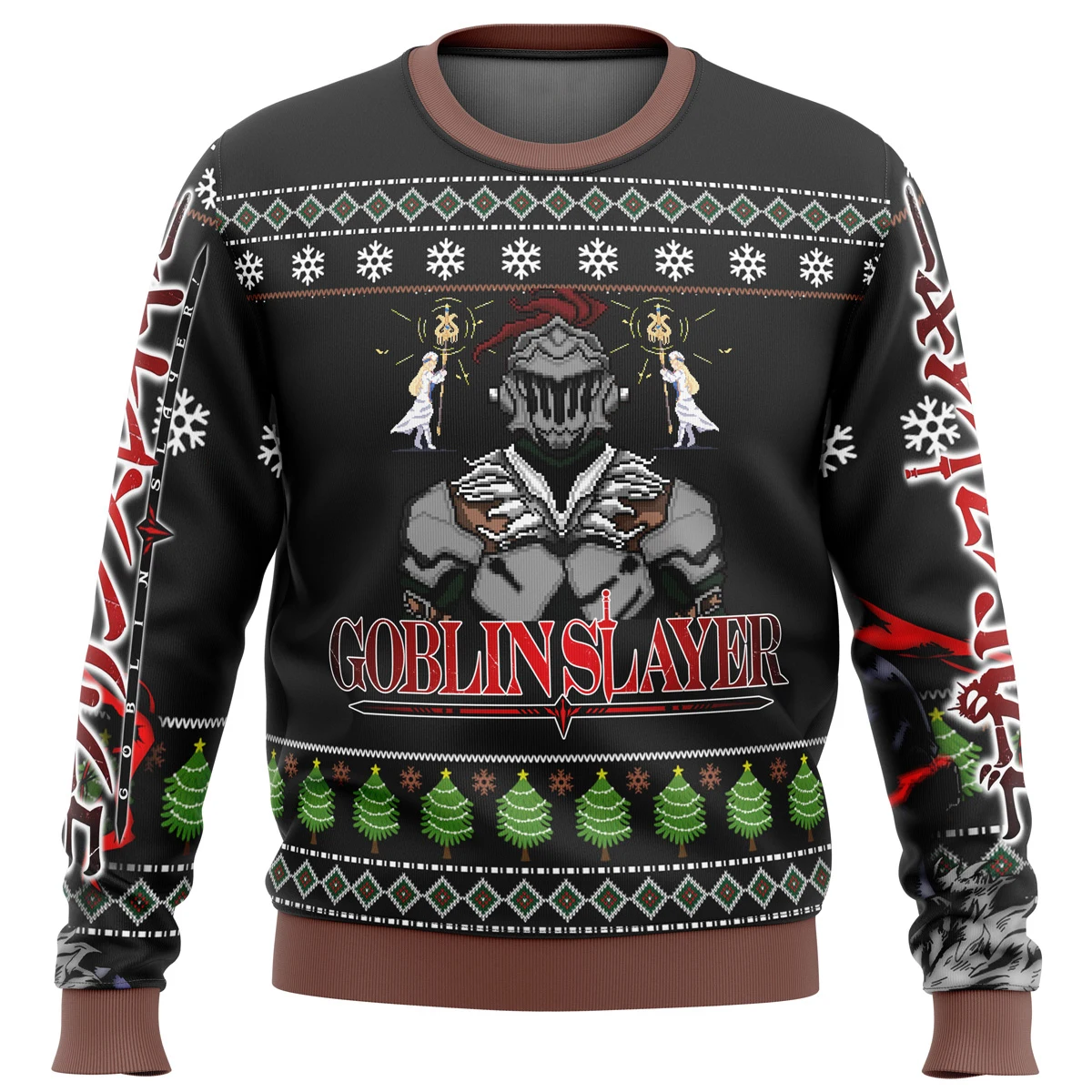 Goblin Slayer Alt Ugly Christmas Sweater Gift Santa Claus Pullover Men 3D Sweatshirt And Top Autumn And Winter Clothi