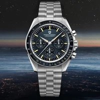 Nuevo Reloj PAGANI DESIGN 2026, Tributo al CK2998, Reloj de Luna, Relojes de Cuarzo Retro de Lujo para Hombre, Cronógrafo Deportivo de Acero Inoxidable para Hombre