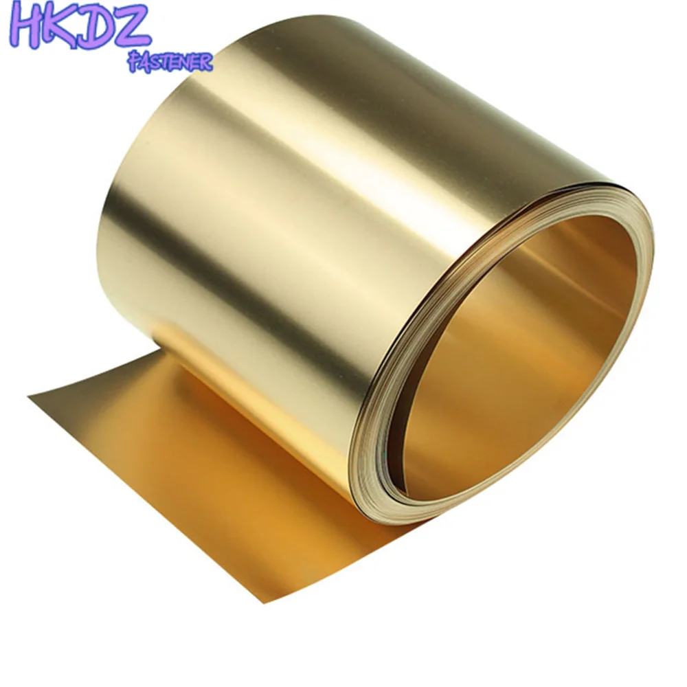 0.08-1.2mm Thick Beryllium Bronzer Strip Copper Foil Sheet Industry C17200 DIY