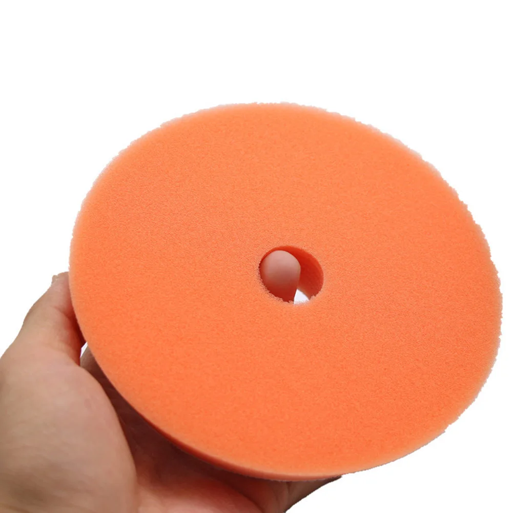 5Pcs 6inch Sponge Polishing Pad Kit Car Polisher Waxing Pads Set for Car Glass Boat Polish Buffer Removes Scratches Buffing Pad