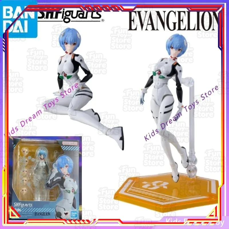 

Bandai S.H.Figuarts EVANGELION Ayanami Rei Action Figure Official Licensed Anime Collectible Model Toy In Stock