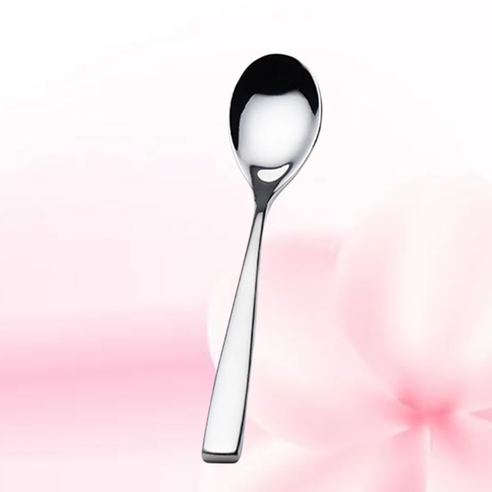 

Ice Tea Spoon Silverware Stainless Steel Spoons Stirring Teaspoon Soup Child Kids