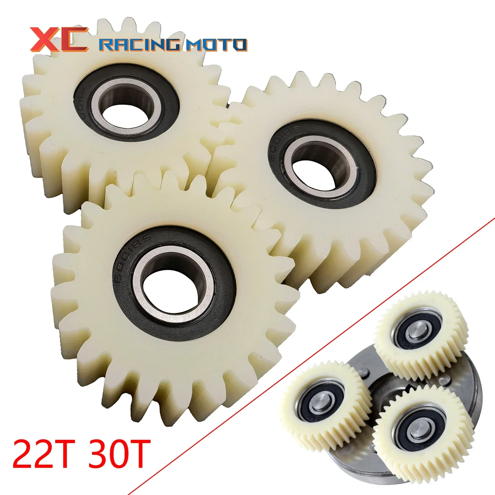 Ingranaggio planetario 22T 30T con frizione per motore Bafang bici elettrica E-Bike Gear Ebike Bicicleta Velo Electrique Adulte Parts