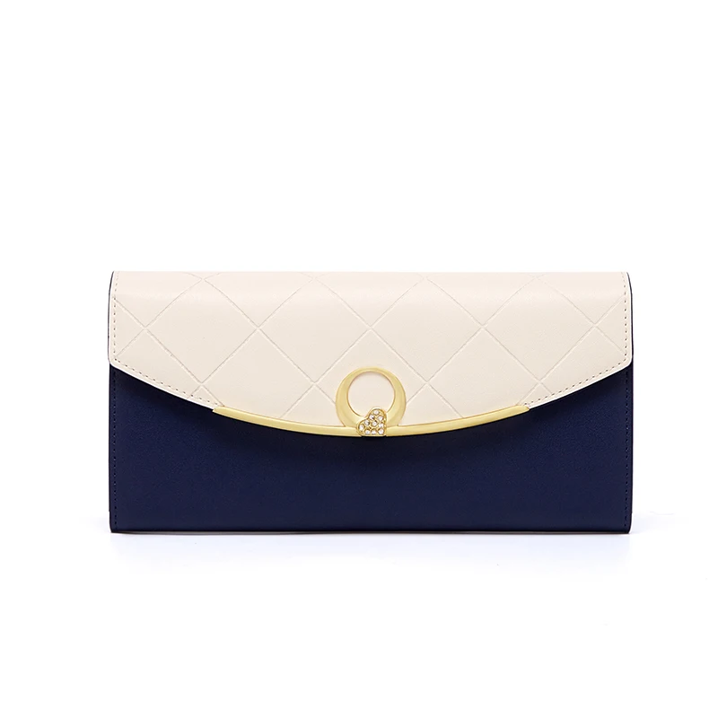 Cnoles Luxe Vrouwen Portefeuilles Vrouwelijke Grote Lange Portemonnee Kaarthouder Lederen Koppelingen Dames Clutch Bag