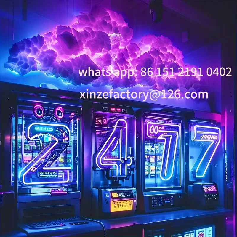 Customizable Thunder Cloud LED Ambient Light Remote and APP Control DIY Color Changing Light lamp for Game Room Part