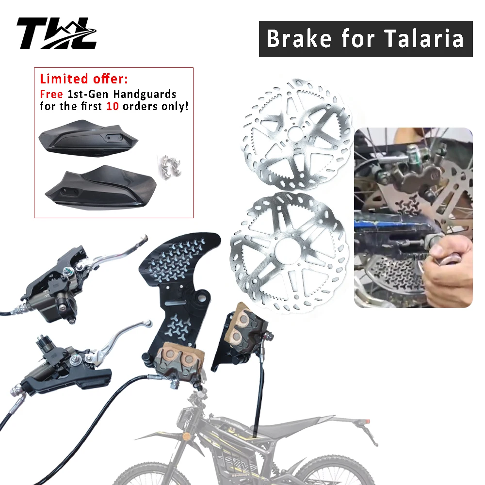 Ultra Bee Brake for Talaria Sting MX3 / MX4 Front Brake Caliper & Rear Brake Whole Brake Kit System Repair Upgrade Parts