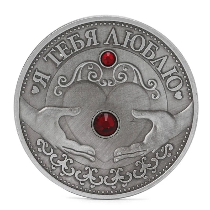 مجموعة هدايا تذكارية تذكارية لعيد الأم على شكل قلب روسي، تخفيضات جديدة