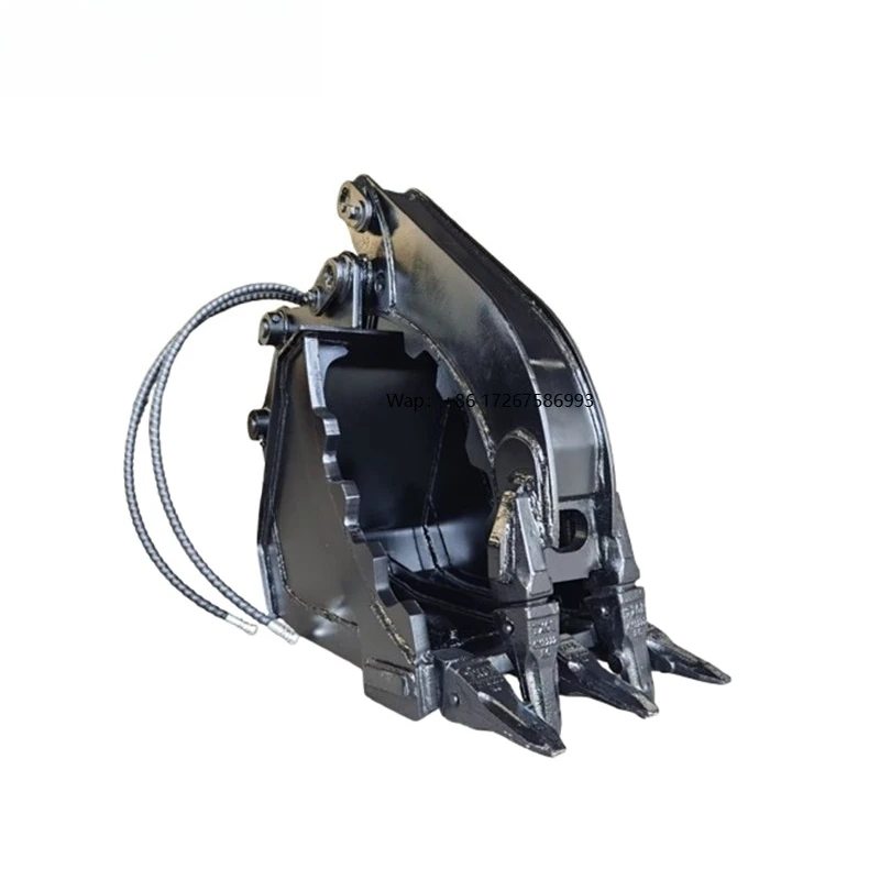 Excavator Grab Buckets for Construction Machinery Attachments