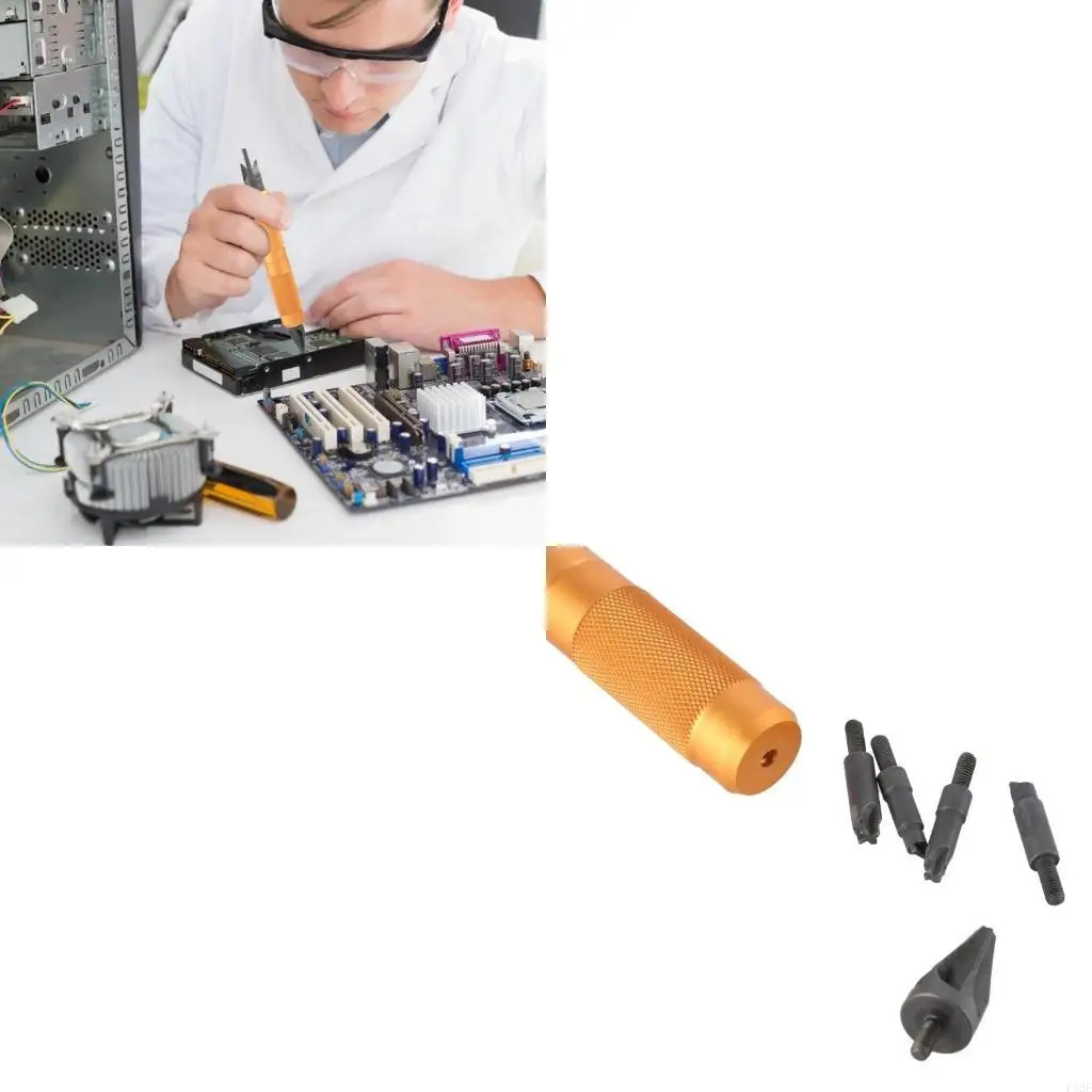 

P82E Deburring Tool для металлической смолы ПВХ труба Медная пластиковая сантехника 3D -печать снятие загрязнения