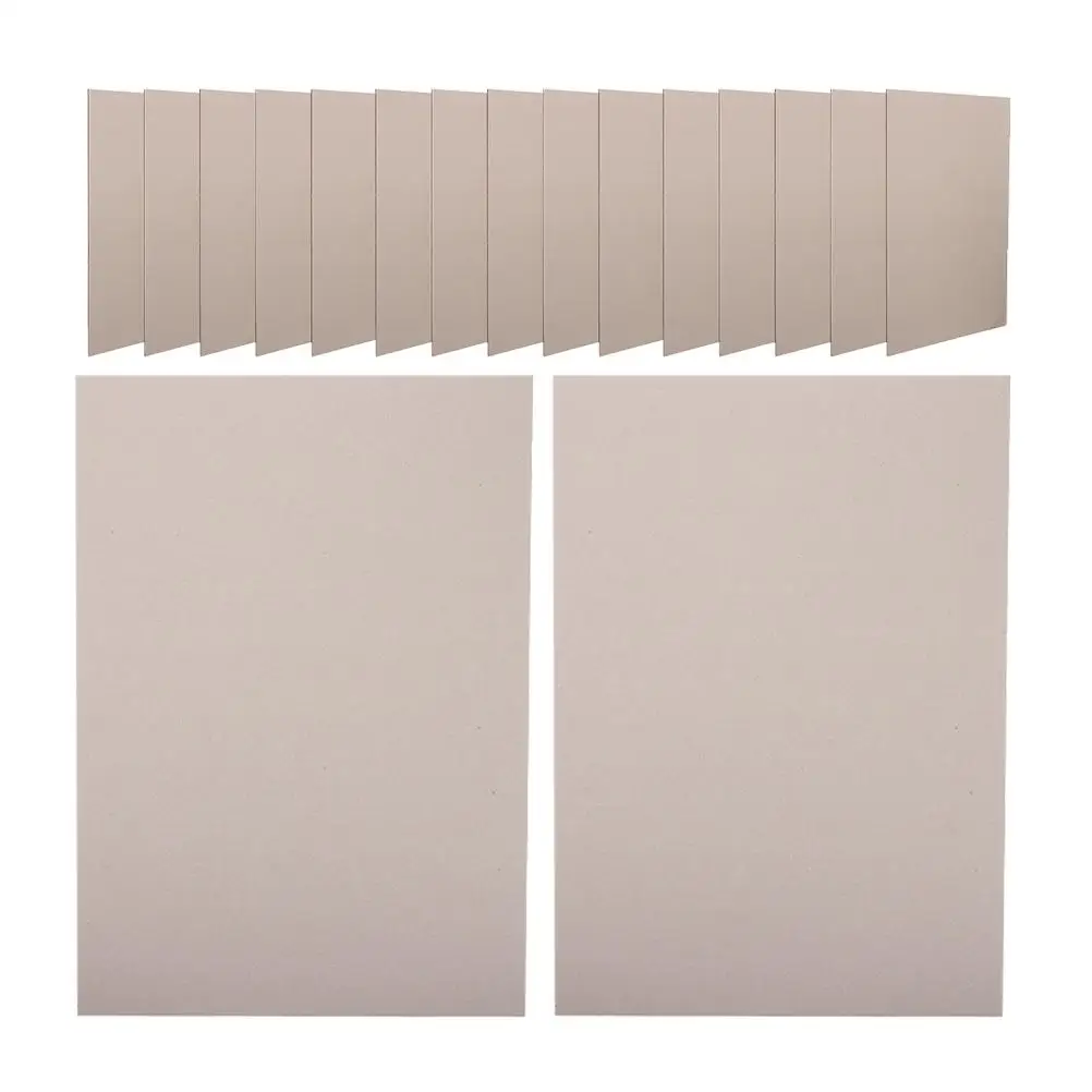20 Sheets Double Sided Cardboard A5 2mm Thick Drawing Painting Material Craft Paper Scrapbook Projects
