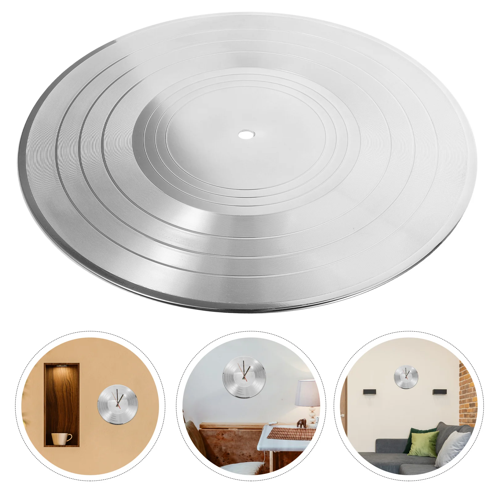 

Vinyl Record Wall Clock Vintage Decorative DIY Hanging Clock for Living Room Coffee Bar Music Room Decor Musical Wall Clocks