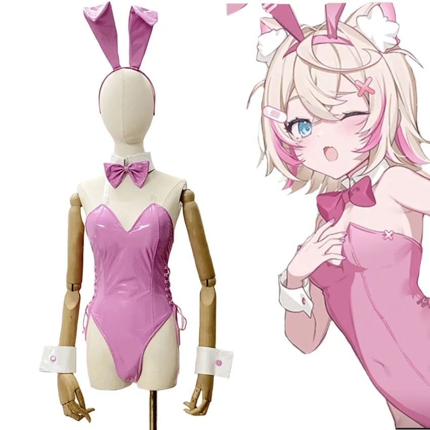 

Vtuber Hololive Mococo Abyssgard Fuwawa&Mococo Bunny Rabbit Girl Cosplay Costume Party Christmas Halloween Custom Made Any Size