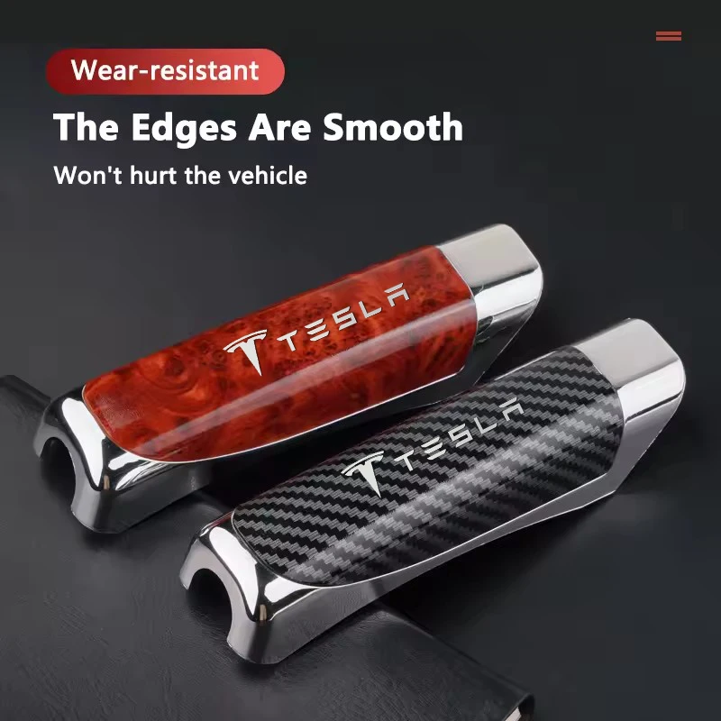 

ABS салон автомобиля, защитная крышка ручного тормоза для Tesla Model 3 Y S X Roadster P75D P85D P90D P100D Model3, модификация