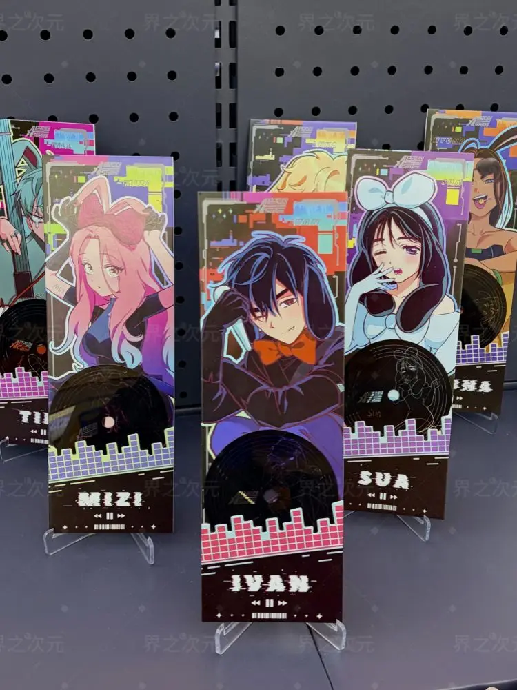 การ์ดสะสมเวอร์ชั่น Q ของแท้จากอนิเมะ Alien Stage - ของขวัญการ์ดขนาดเล็กจาก Mizi Ivan Luka Sua Hyuna Stage Till