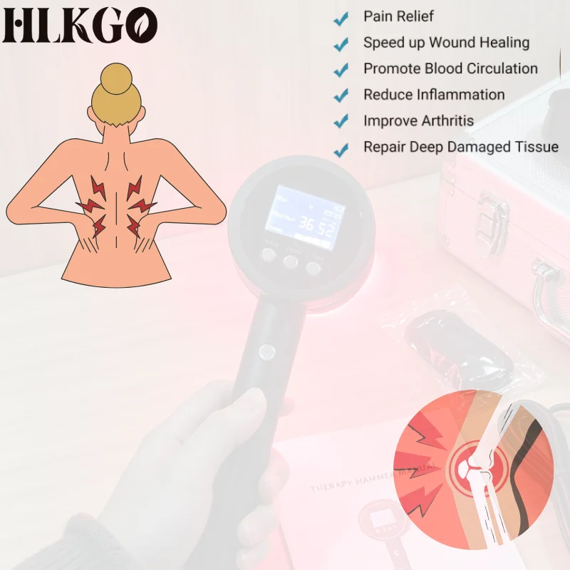 Advanced Medical Grade Class IV Cold Laser for Disc Protrusion Knee Back Pain Relief Inflammation Physiotherapy