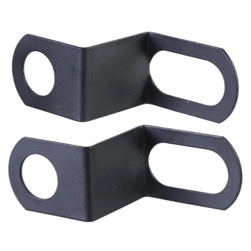 

y1gd 2Pcs Motorcycle Iron LED Turn Light Lamp Bracket Shockproof Holder