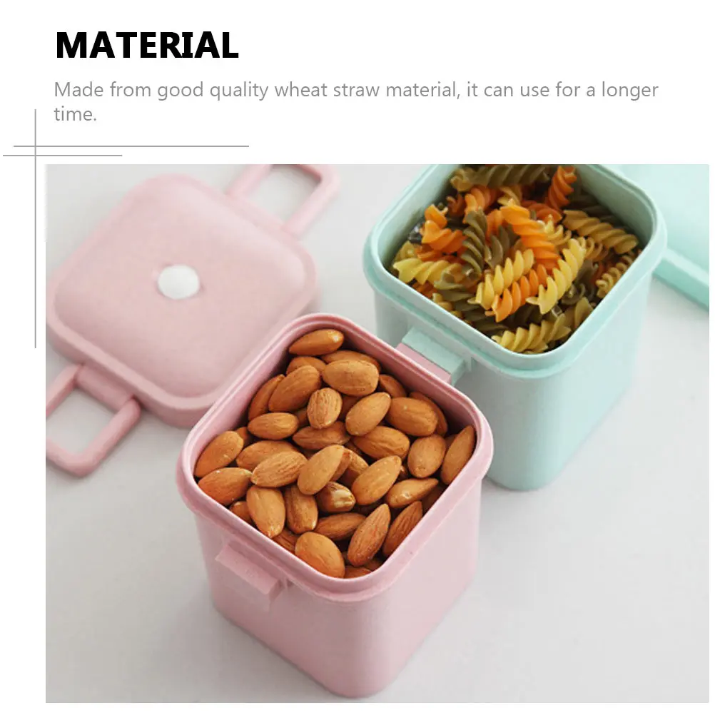 

3 Pcs Micro-wave Oven Soup Cup Travel Cups Microwaveable Degradable Wheat Straw Mug