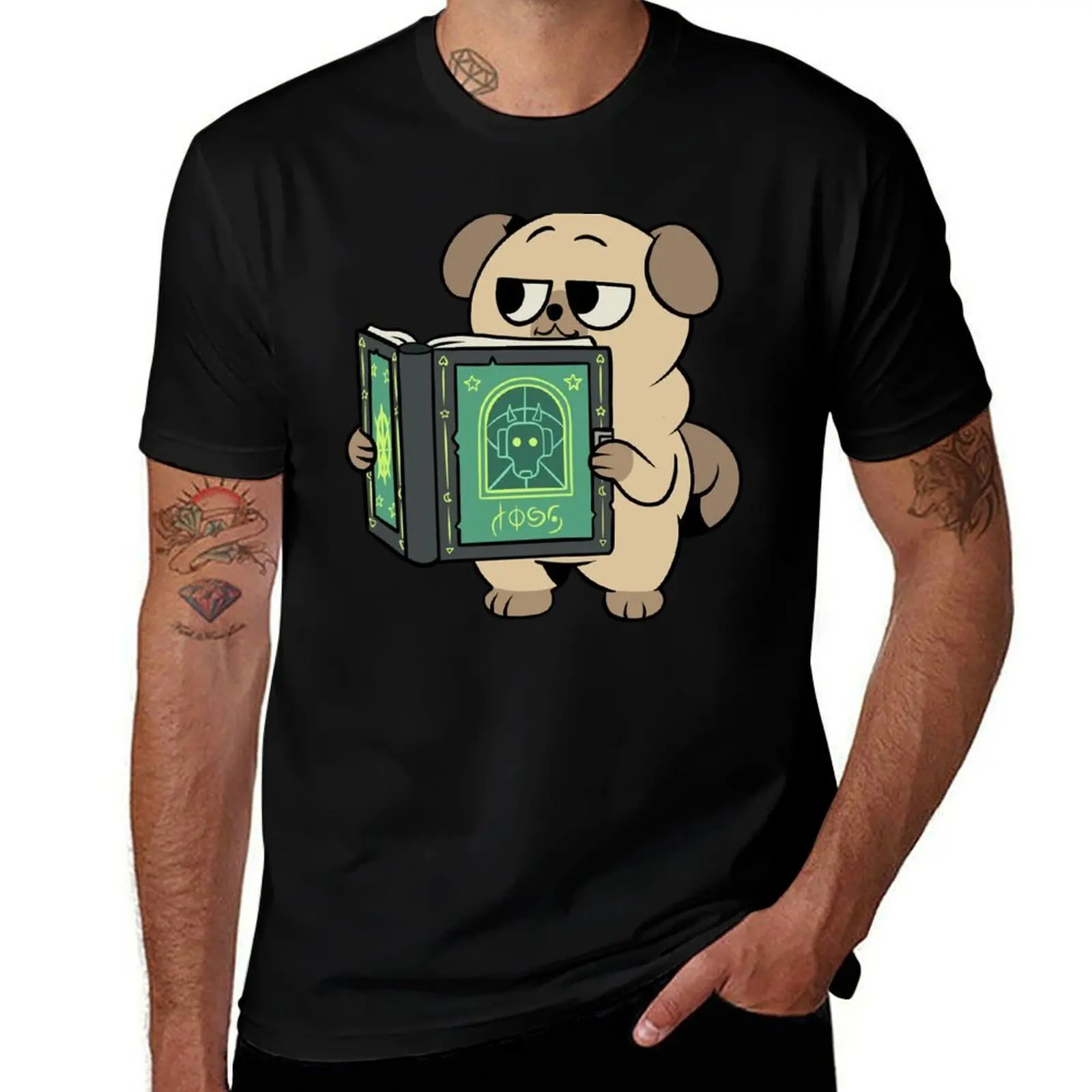 Pugsley - Dead End Paranormal Park T-Shirt Work Style Casual T-Shirt