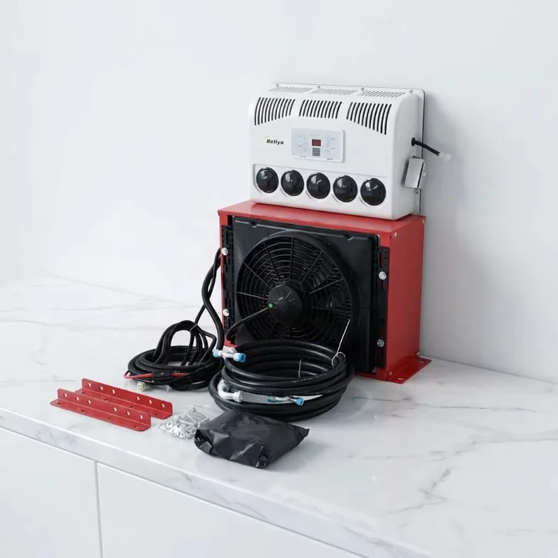 Electric12V 24V Truck Parking A-ir Conditioner Rapid Cooling Easy Install for Cold Chain Vehicles