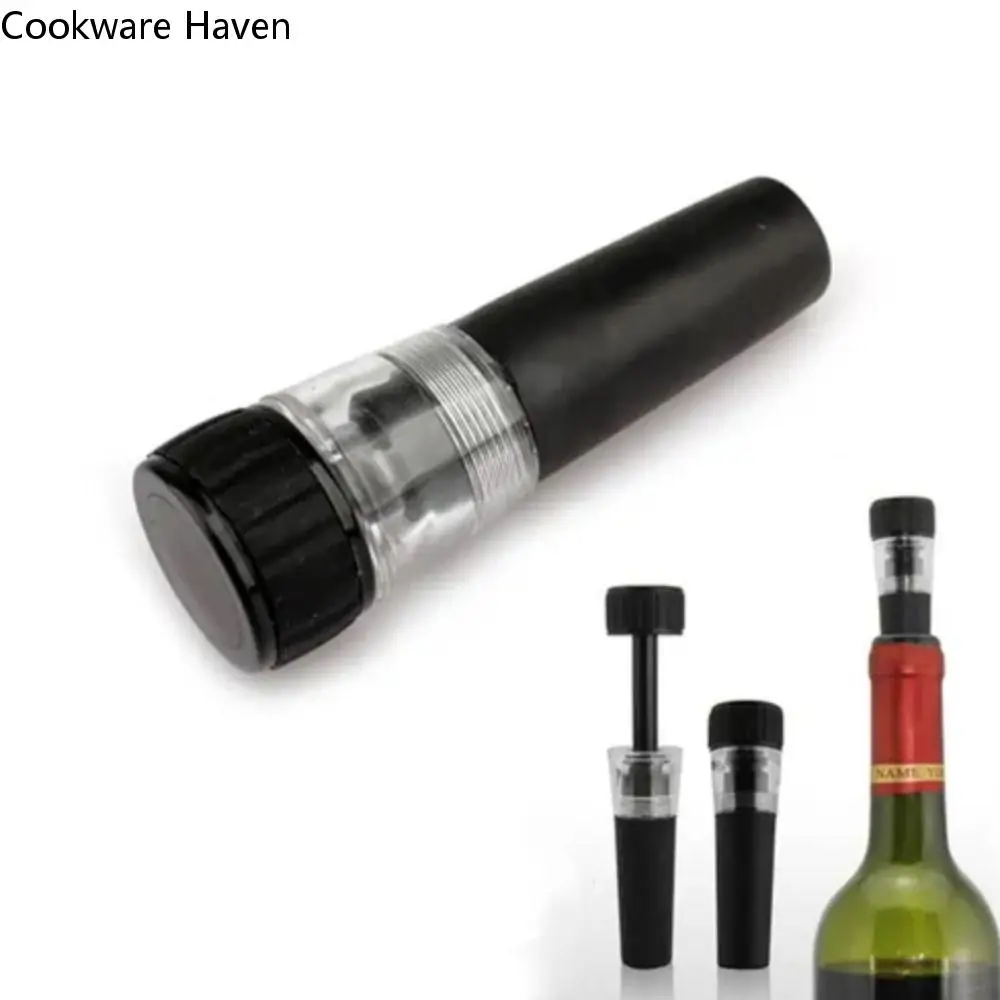 

Reusable Leakproof Vacuum Wine Pump Wine Preservation Airtight Bottle Stopper Air Remover Sealer Champagne