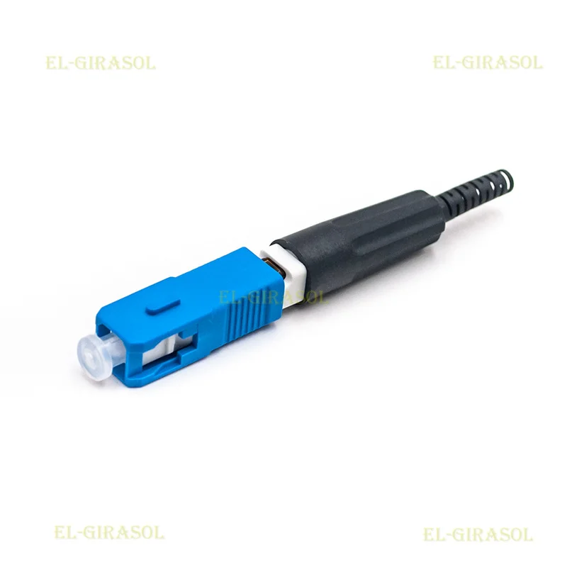 Imagem -04 - Conector Rápido de Fibra Óptica Unikit Novo Modelo Esc925t sc Apc sc Upc 46x9x8 mm