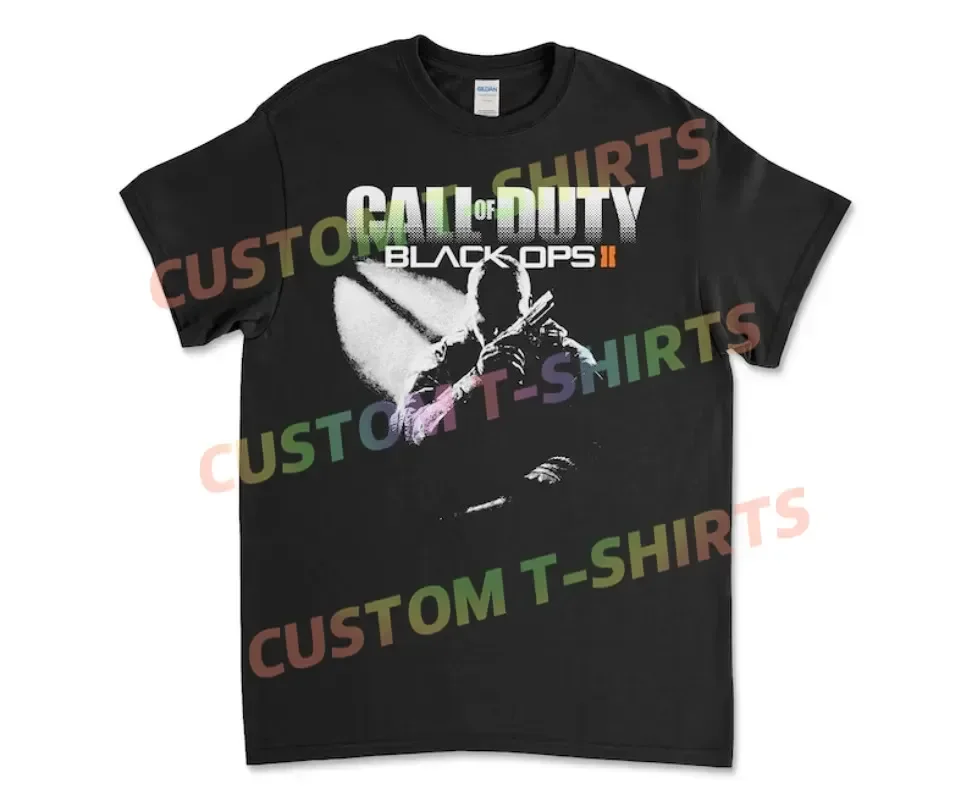 

Call of Duty Black Ops 2 Tee Shirt T-Shirt Vintage Style Retro Gaming Videogame