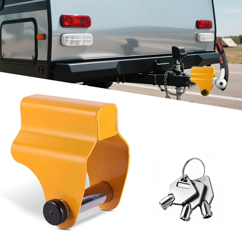 Universal Anti-Theft Tow Ball Security Coupler Locks New Condition Caravan & Trailer Coupling Hitch Lock  for Caravan