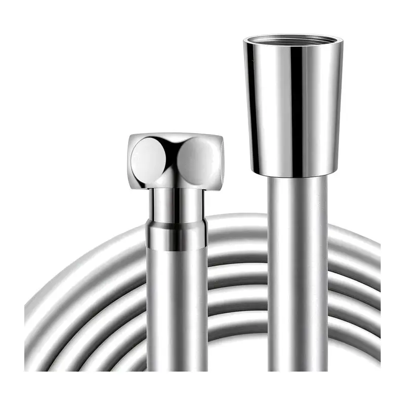 Shower Shower Hose Bathroom Water Heater Mixing Valve Fittings 1.5/2 Meters PVC Silver