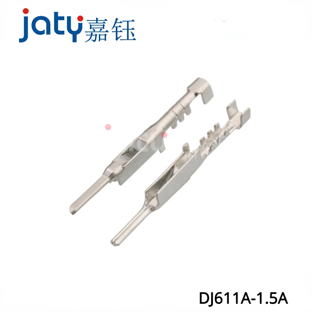 100pcs DJ611A-1.5A/B 618343 Automotive Connector Terminal Block 12045773 Pin 1.5 Lug DELPHI, AMBERFORD APTIV