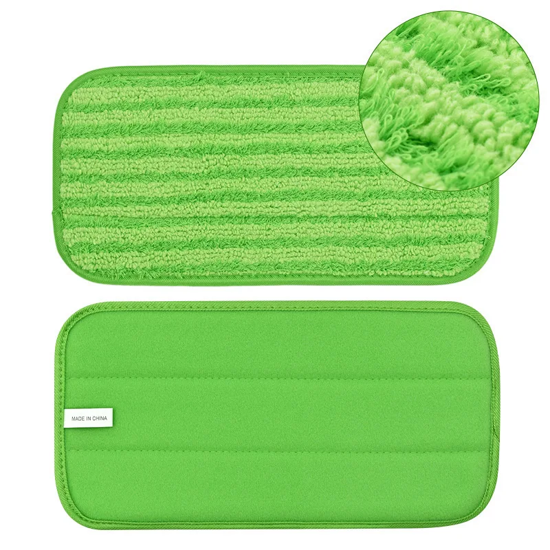 12 Inch Washable Reusable Microfiber Mop Pads Replacement for Swiffer WetJet Spray Mop Floor Cleaning Wet Dry Cloths