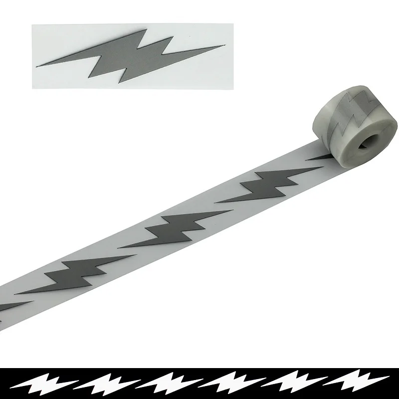Safety Silver Reflective Tape Iron On Heat Transfer Vinyl Film Stickers DIY Tape For Clothing