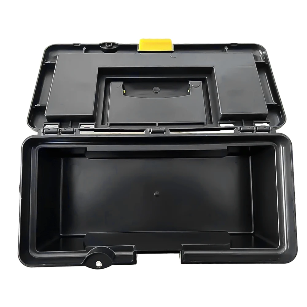 12 Inch Hardware Toolbox, Plastic Thick Combination Suitcase Electrician Carpenter Electric Drill Storage Box