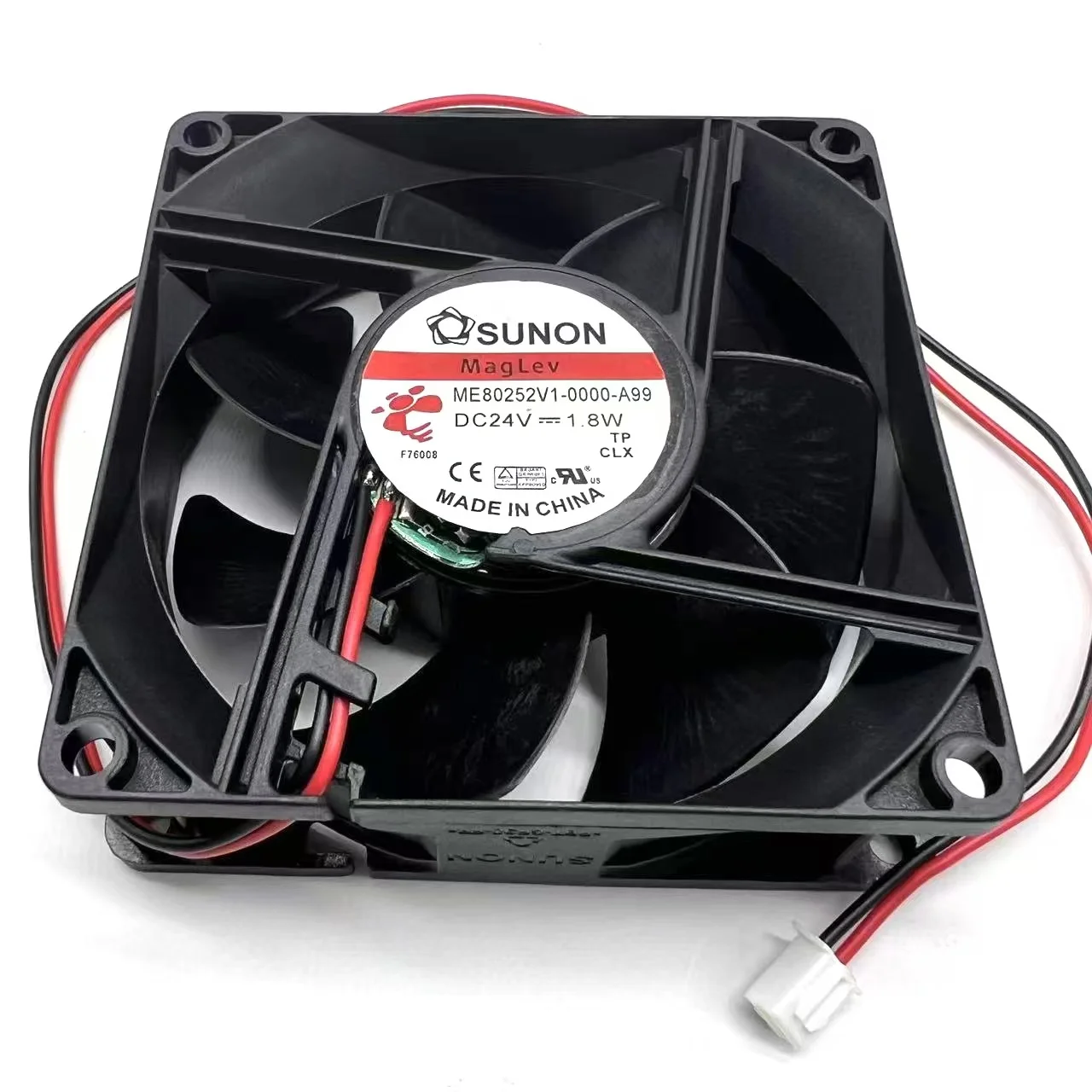 

SUNON ME80252V1-0000-A99 DC 24V 1.8W 80x80x25mm Server Cooling Fan