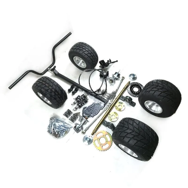 

Electric Vehicle Rear Axle Four Wheel Go Kart Refitted Accessories Steering Go Kart Rear Axle Conversion Kits