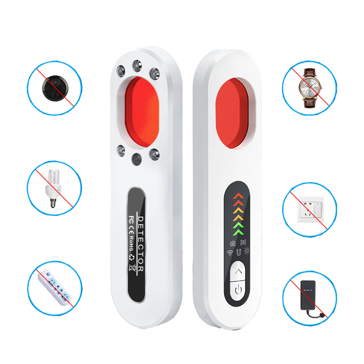 

Антишпионский детектор скрытой камеры, домашняя сигнализация, шпионские гаджеты, профессиональный беспроводной инфракрасный автомобильный GPS-трекер, детектор, поисковые устройства