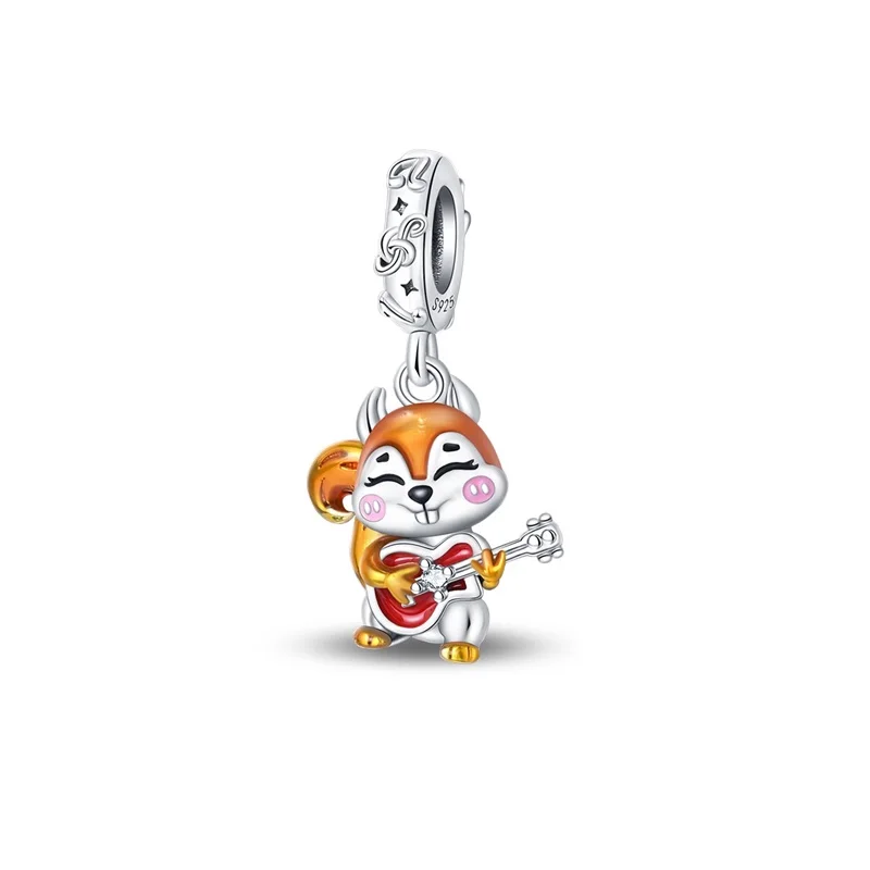 Hot Sales 925 Sterling Silver Autumn Ode Charm Pendant Fit 3mm Original Bracelet DIY Women Exquisite Festival Jewelry Gifts