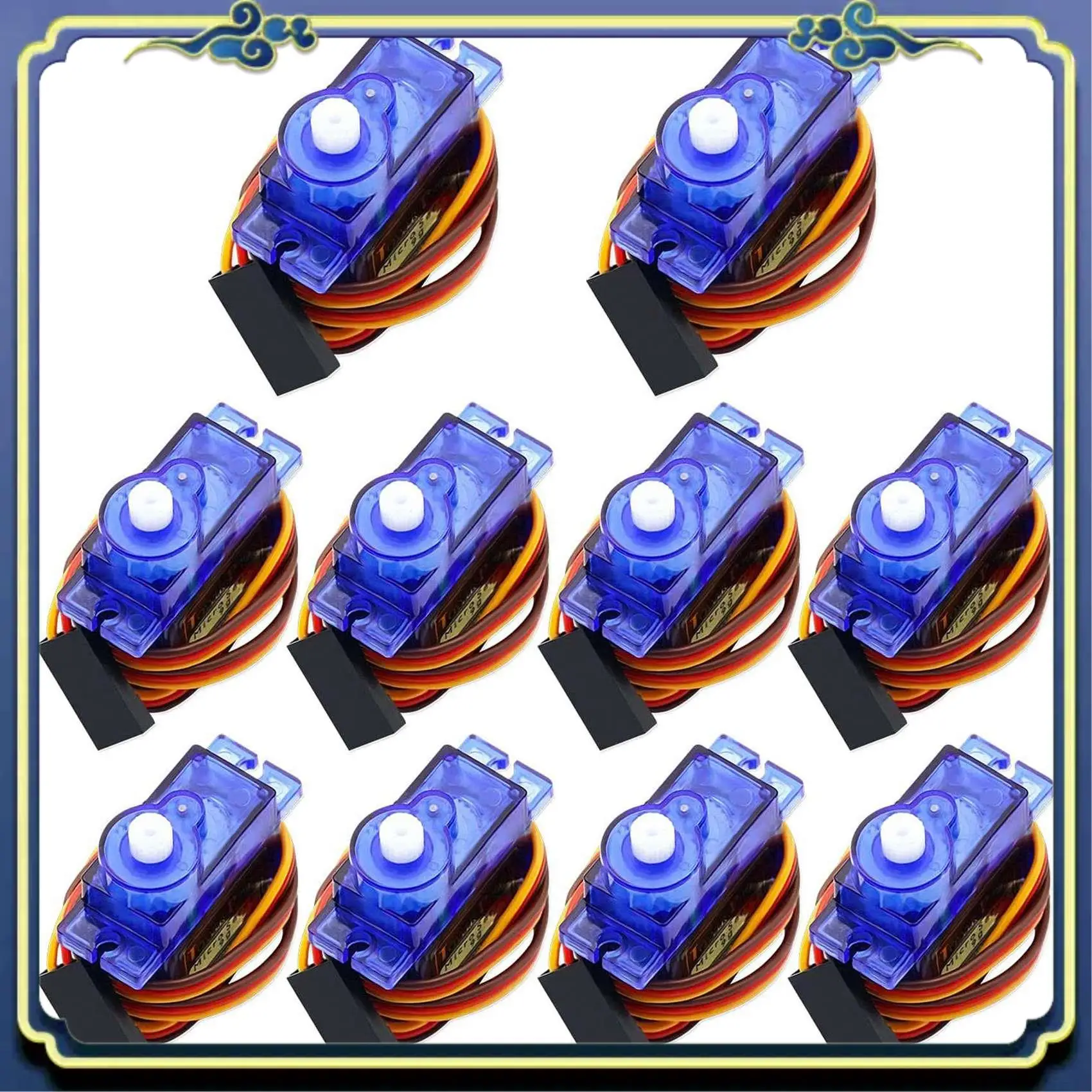 ABTJ-10Pcs SG90 Micro-Servo มอเตอร์ Mini 9G สําหรับ Arduino RC หุ่นยนต์เฮลิคอปเตอร์เครื่องบินเรือควบคุม