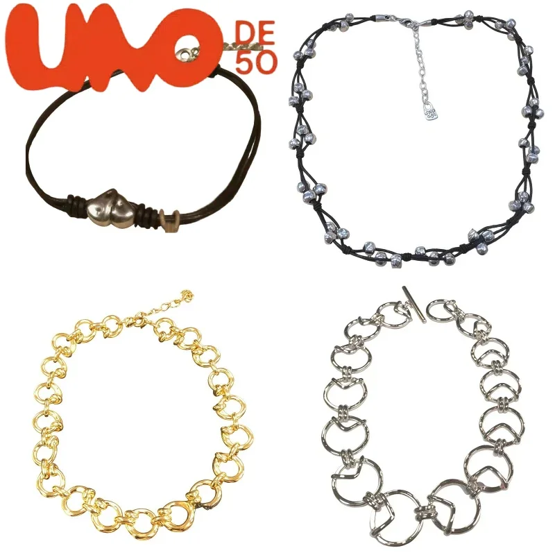 

Affordable UNOde50 24K Gold-Plated Silver Necklace - Elevate Your Style Effortlessly