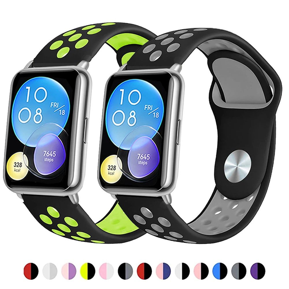 Strap for HUAWEI watch fit 2 band active classic smartwatch accessories silicone correa Replacement belt HUAWEI watch fit2 strap
