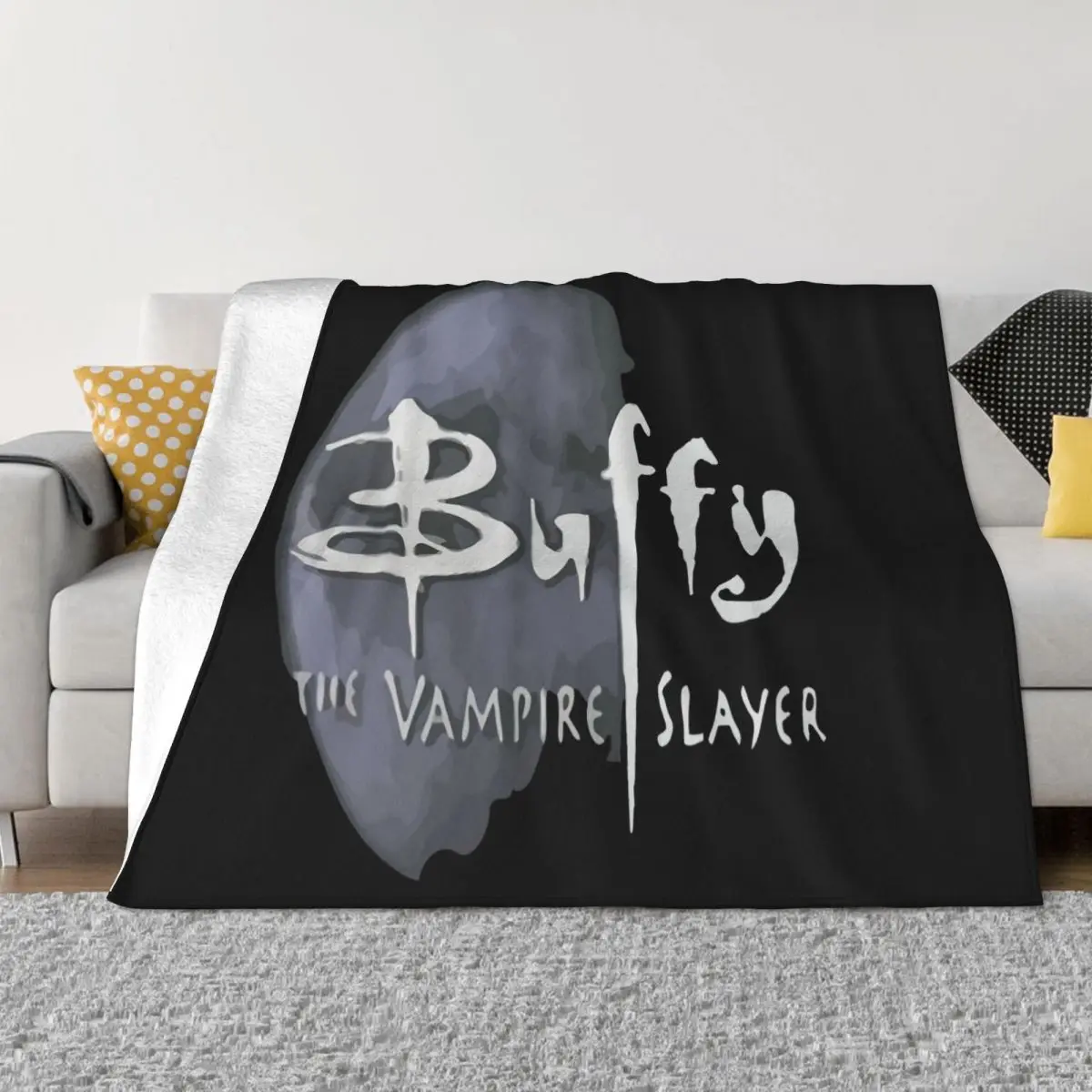 Buffy The Vampire Baseball Slayer Popular Tagless Unisex T- 3D High Quality Winter Customiz Comical Throw Blanket