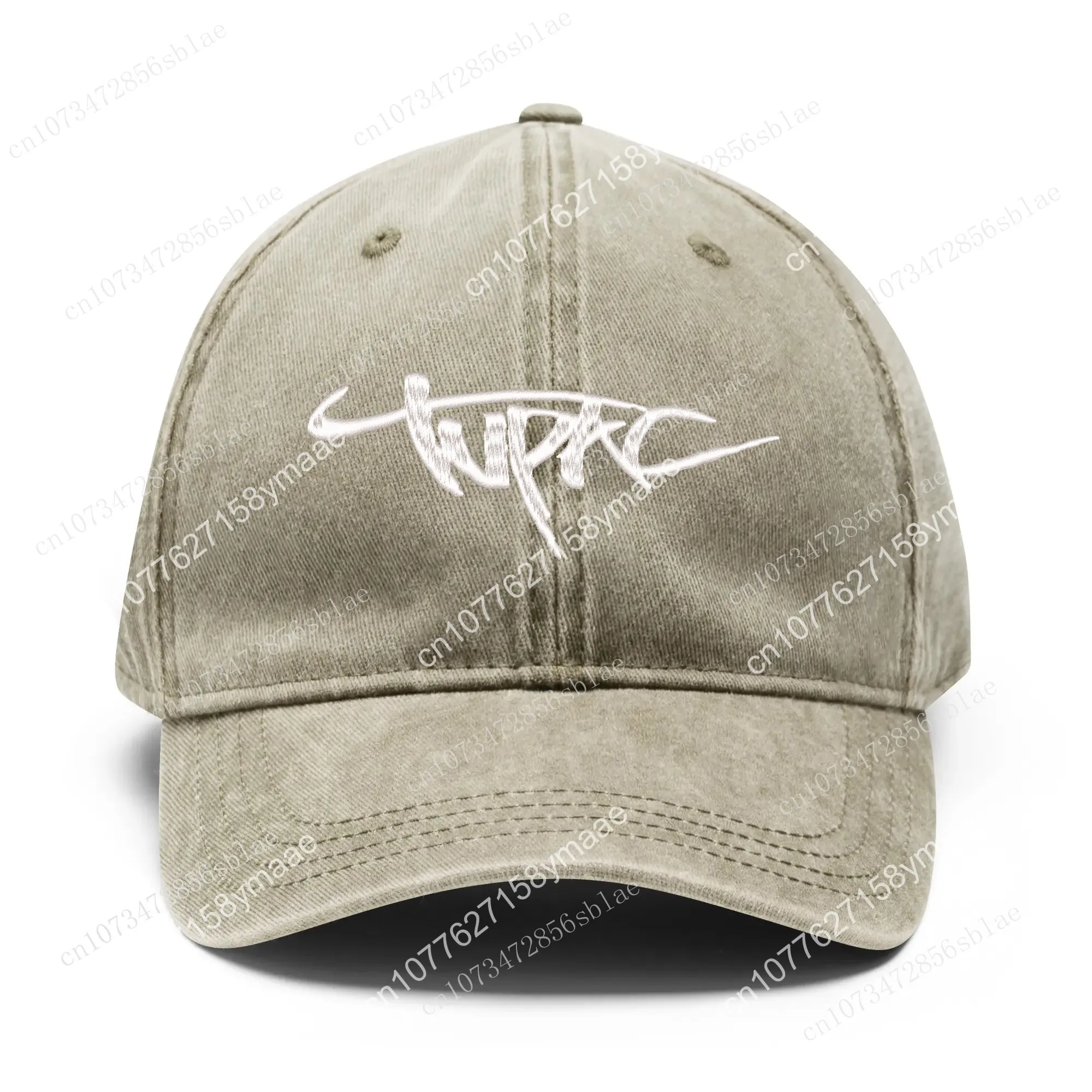 Tupac Shaku 2PAC Embroidery Hats Mens Womens Sports Baseball Hat Customized Made DIY Caps Personalized Text Cowboy Trucker Cap