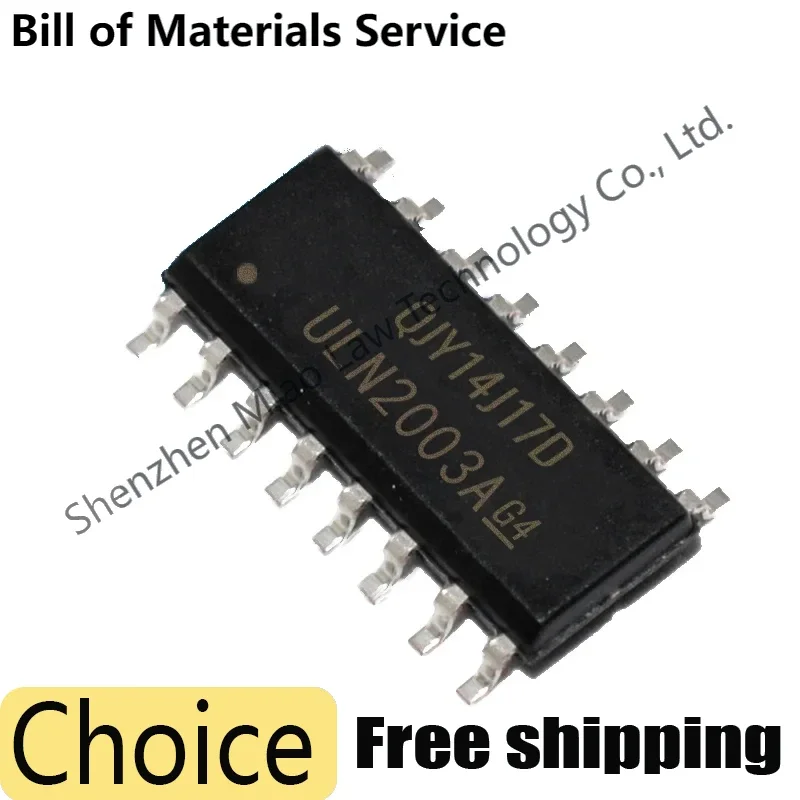 50PCS ULN2003 ULN2003A ULN2003ADR ULN2003AG SOP16