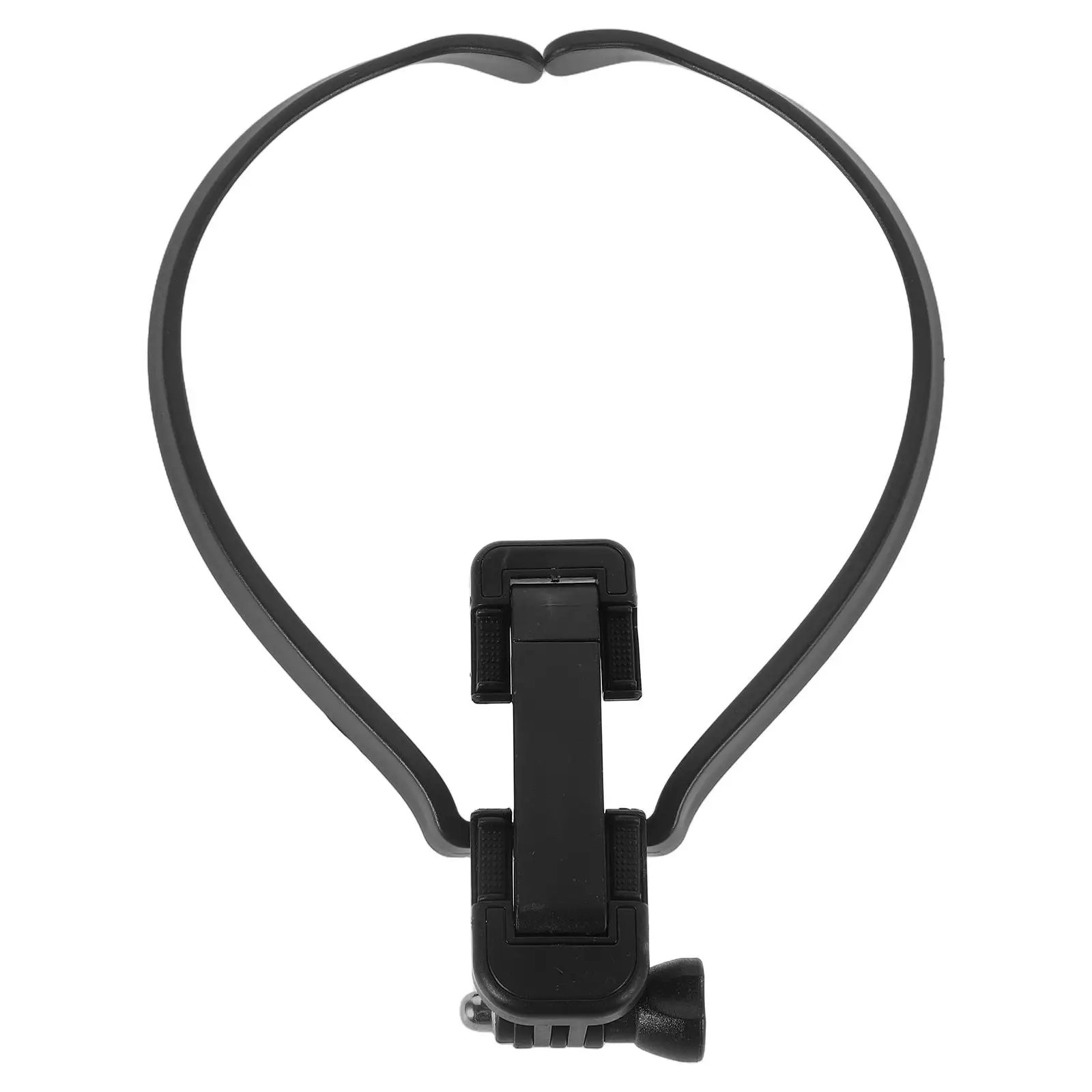 

Neck Mounted Phone Holder Chest Strap Camera Bracket for Video Recording Adjustable Angle Flexible Mount Lightweight Portable