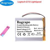 New 3.7V 1500mAh 533-000181 Battery For Logitech G733 LIGHTSPEED Wireless RGB Gaming Headset