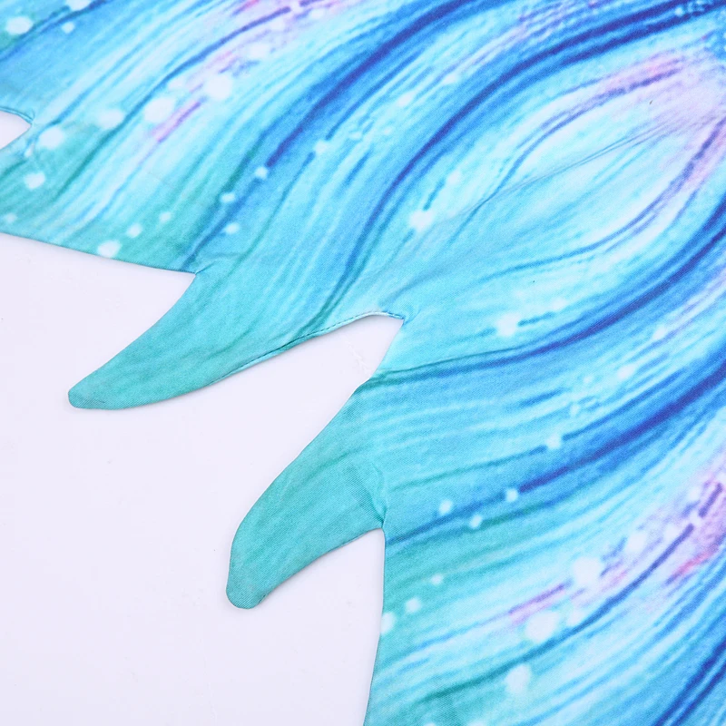3-13 Years Old Girls The Little Mermaid Tails Children Memaid Swimsuit Kids Mermaid Tail for Swimming with Garland Nacklace
