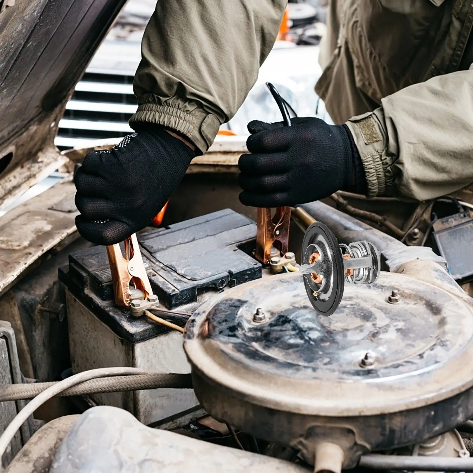 

Car Thermostat Automotive Replacement Engine Thermostats Accessories 19301-P08-305 Efficient Temperature Control