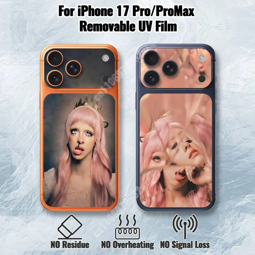 M-Melanie Martinez-S HADES Removable UV Film for iPhone 17 Pro 17 ProMax Back Cover